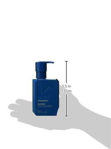 Kevin.Murphy RE.STORE in bathroom scene, supporting at-home repair routine for damaged hair