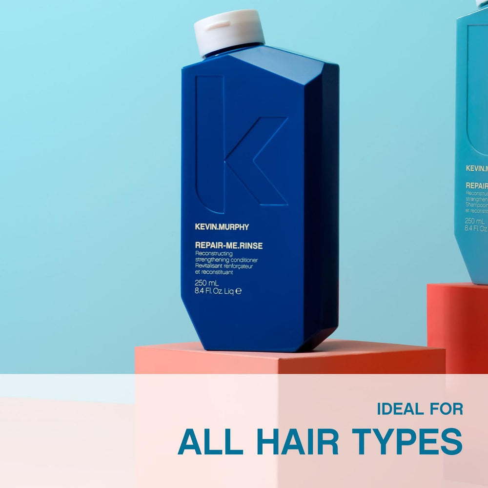 Kevin.Murphy REPAIR-ME.RINSE application step shows 1–2 minute treatment