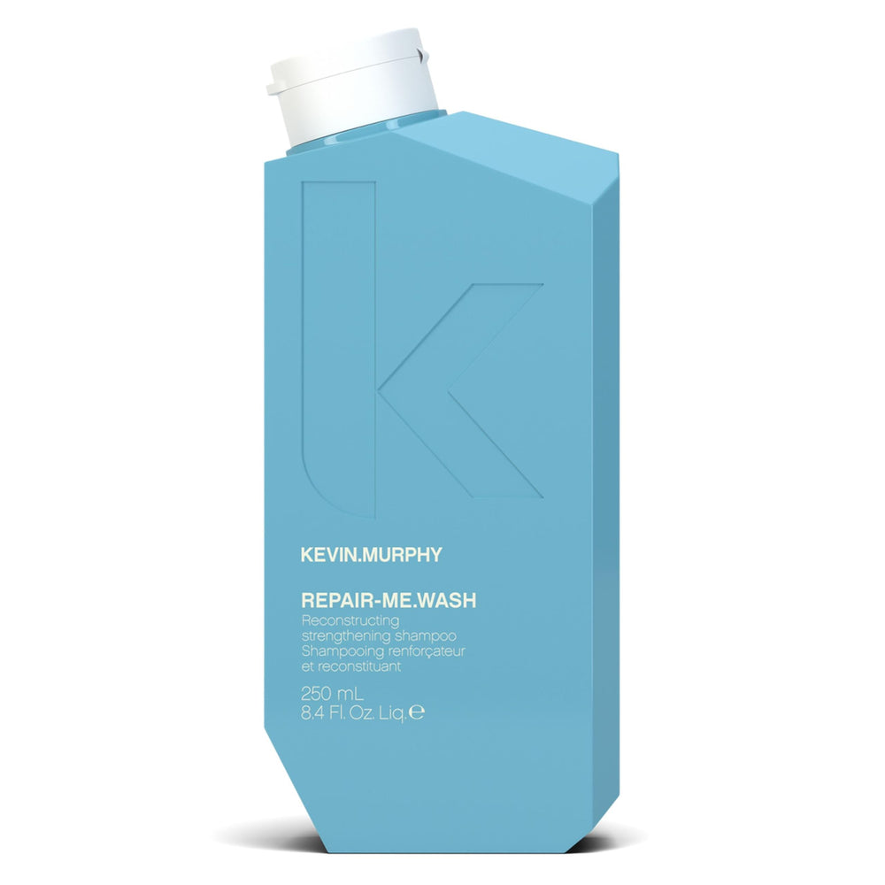 KEVIN.MURPHY REPAIR-ME.WASH bottle front promotes hydrating repair for dry damaged hair