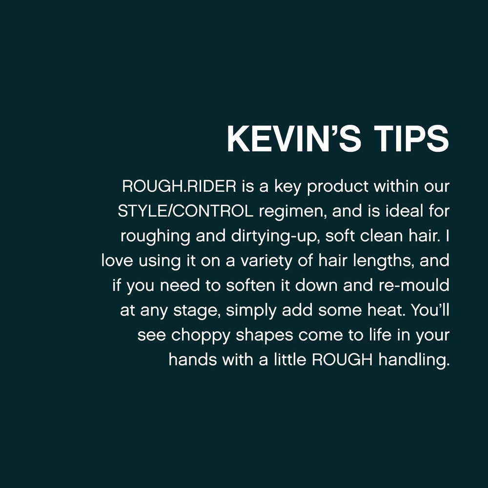 KEVIN.MURPHY ROUGH.RIDER sulfate-free and paraben-free formula for gentle care