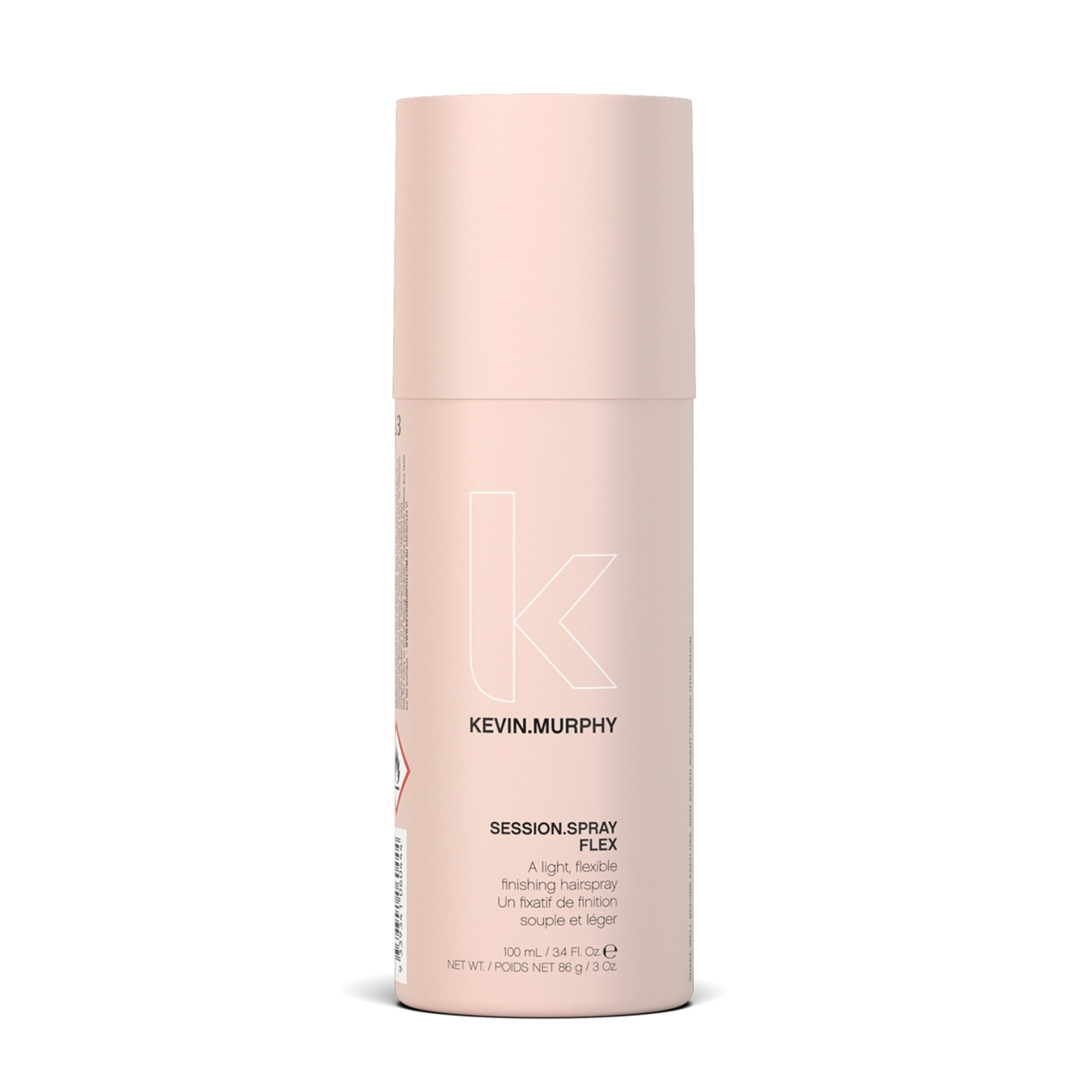 KEVIN.MURPHY SESSION.SPRAY FLEX bottle ready for all-day flexible hold.