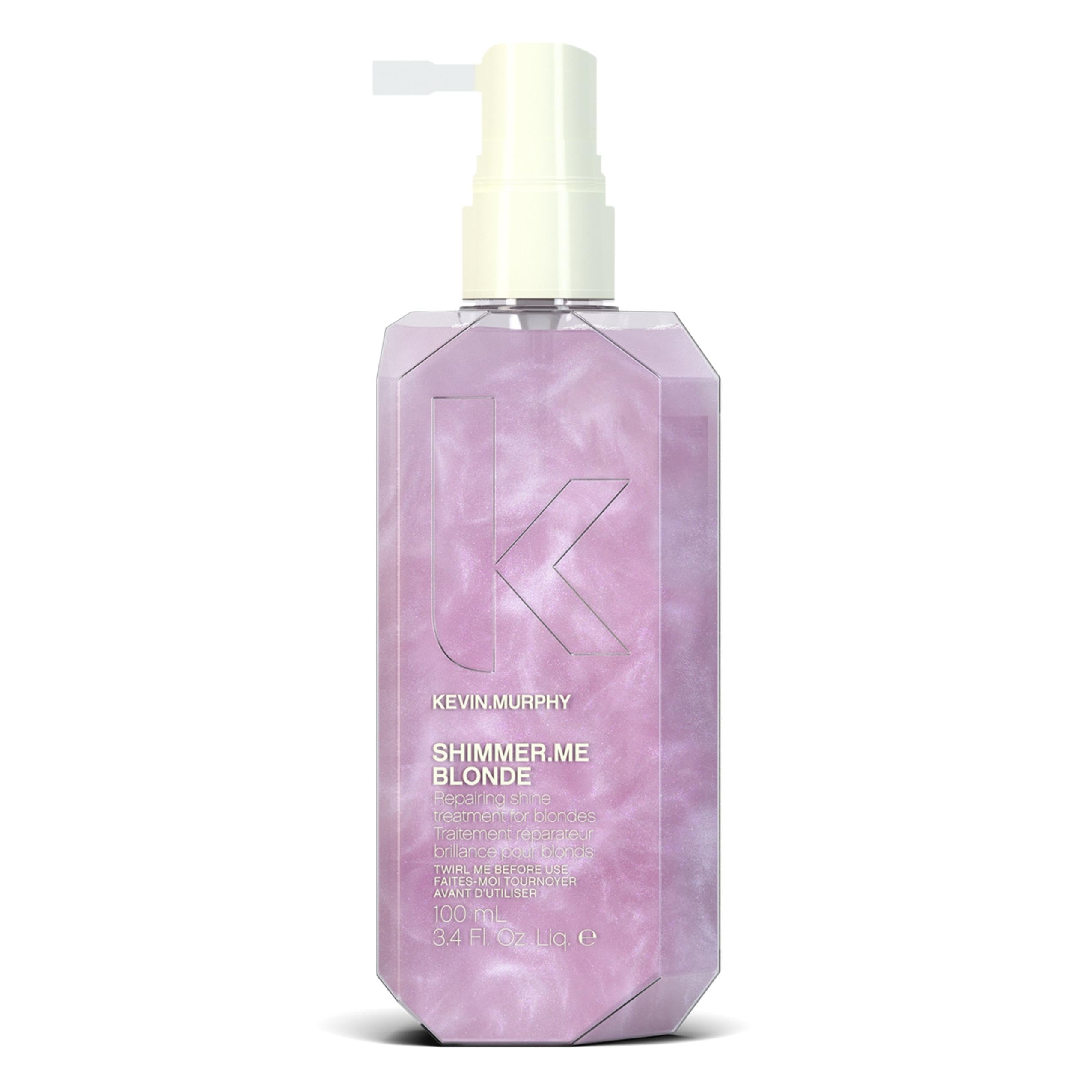 Kevin Murphy Shimmer.Me Blonde bottle radiates radiant shine for blonde and grey hair.