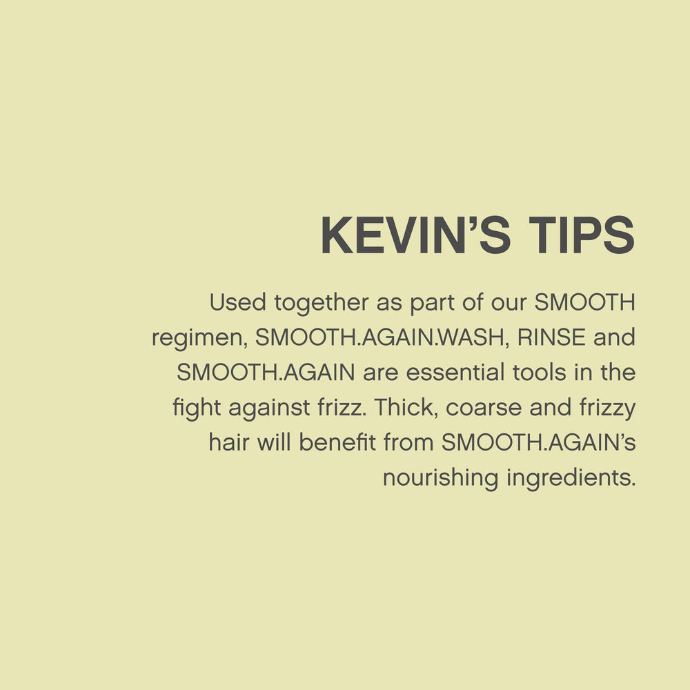 KEVIN.MURPHY SMOOTH.AGAIN thick coarse hair routine for smoothing control