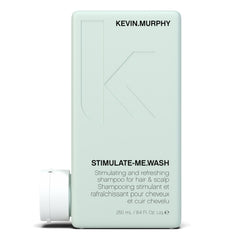 KEVIN.MURPHY STIMULATE-ME.WASH bottle front for daily scalp cleansing.