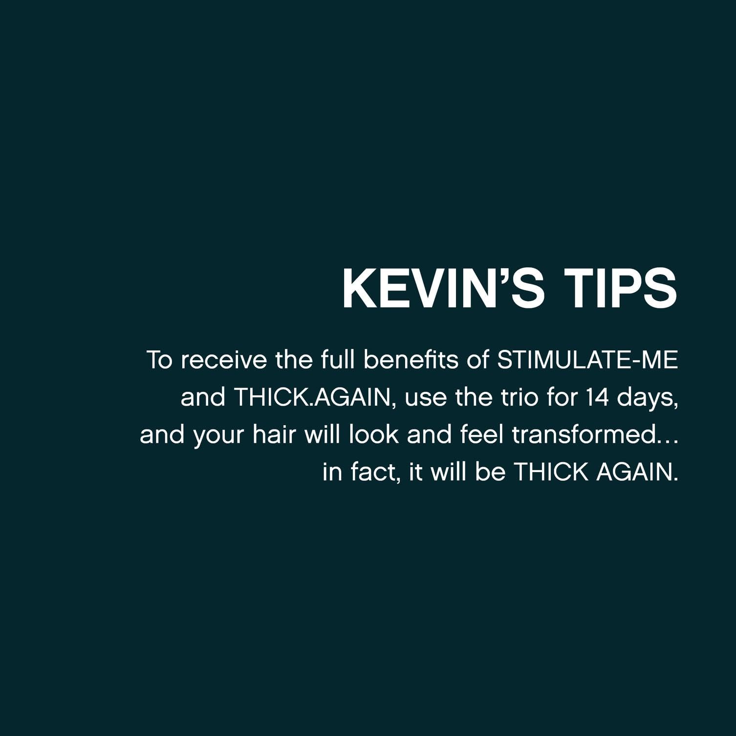 Kevin.Murphy THICK.AGAIN sulfate-free formula and gentle care label.