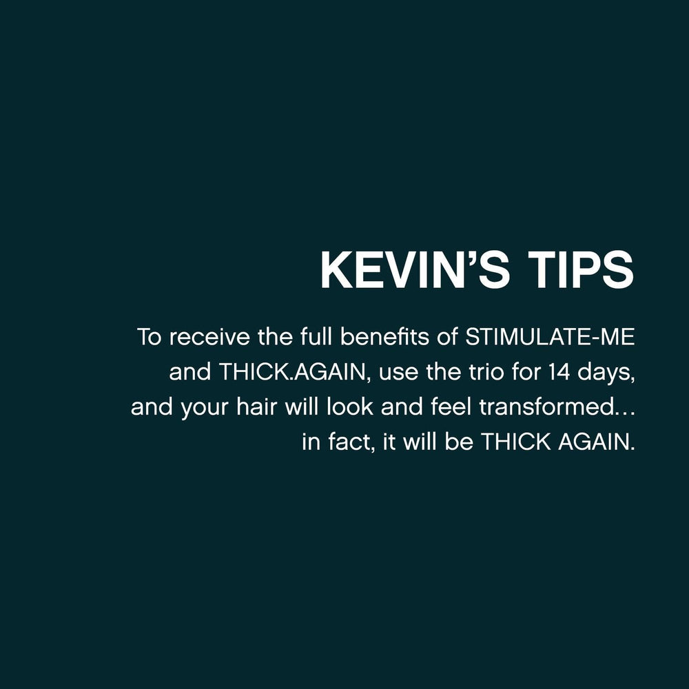 Kevin.Murphy THICK.AGAIN sulfate-free formula and gentle care label.