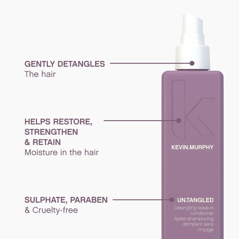 KEVIN.MURPHY UN.TANGLED bamboo extract close-up highlighting antioxidant-rich nourishment