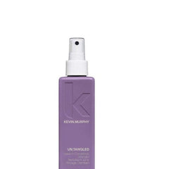 Kevin Murphy Un Tangled leave-in conditioner dispense shows easy application for silky hair