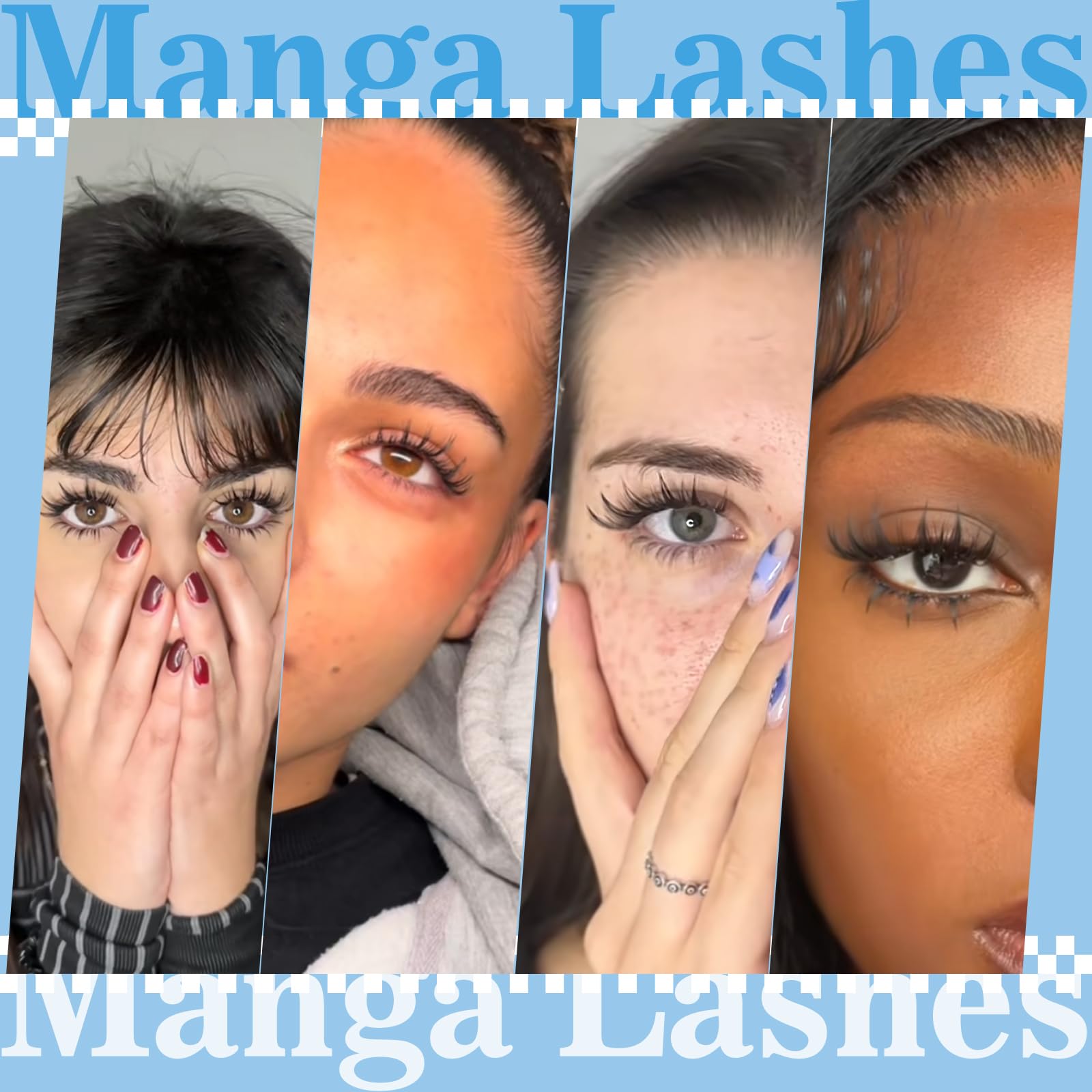 KevKev Fairy Lash Clusters Kit lash remover for easy cleanup after wear