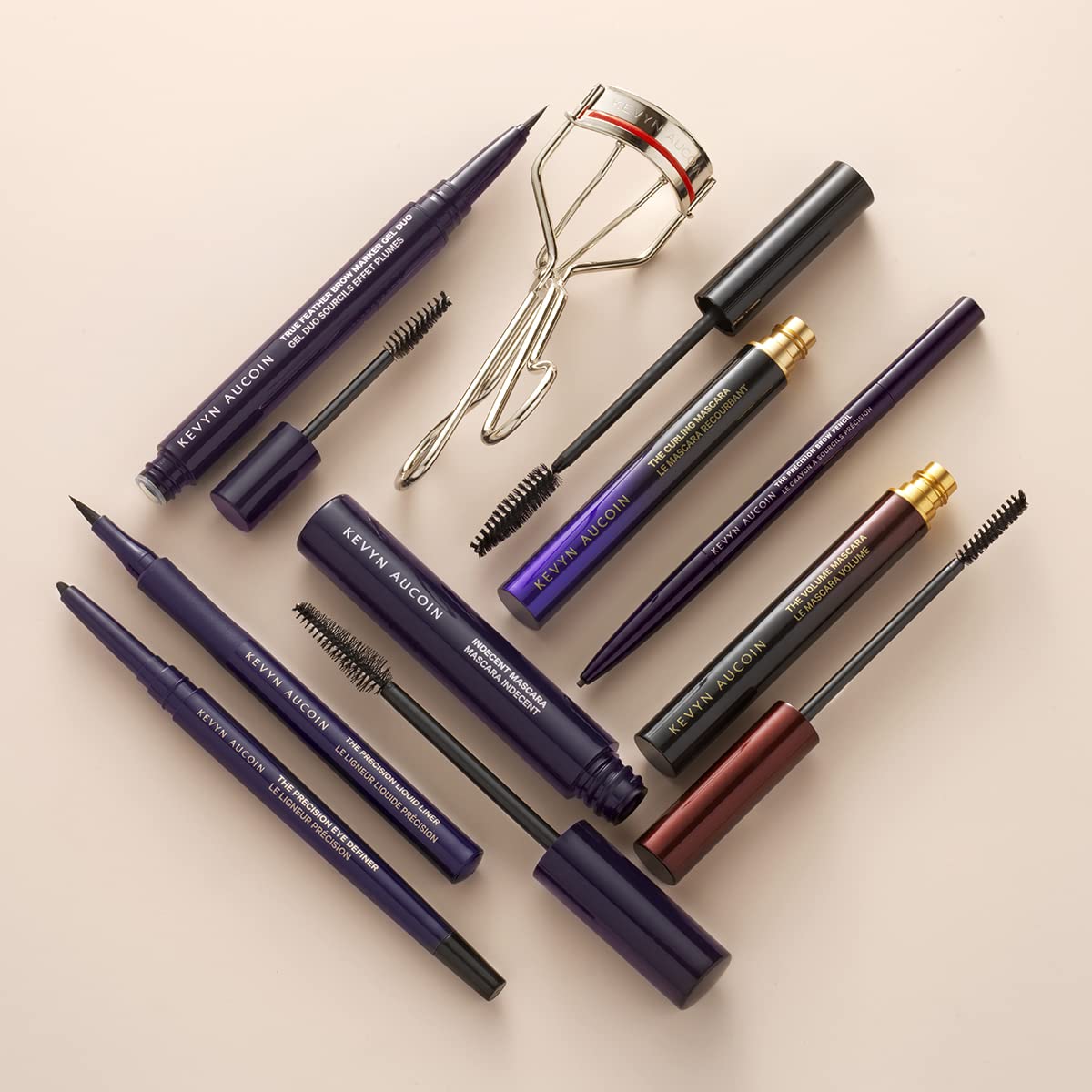Kevyn Aucoin The Precision Brow Pencil Brunette dual-shade application for depth