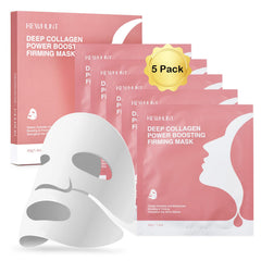 Kewhunt Deep Collagen Face Mask overnight application for hydration and firmness.