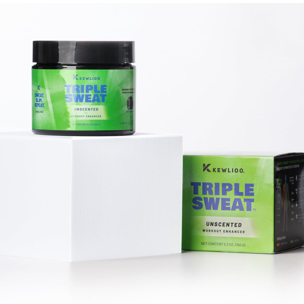 Kewlioo triple sweat cream belly sweat targets core areas for intense sessions.