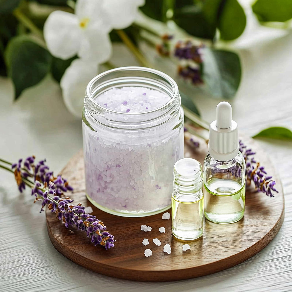 KEYWING candle-making storage jar 8oz demonstrates versatile use for cosmetics or powders