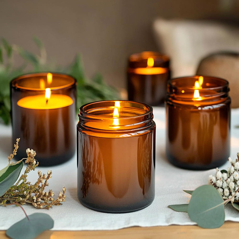 KEYWING 30-pack jars suitable for DIY candles and cosmetics storage.