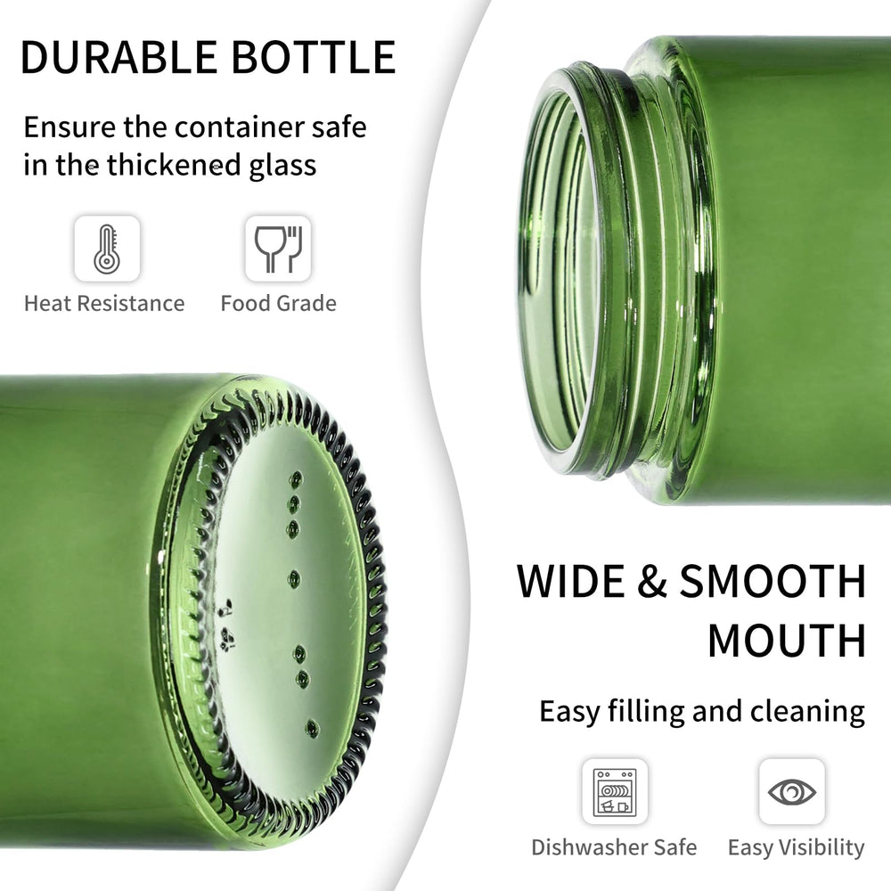 KEYWING easy-care glass jar shows reusable cosmetics packaging.