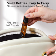 KEYWING refillable perfume bottle drops provide precise, mess-free refills.