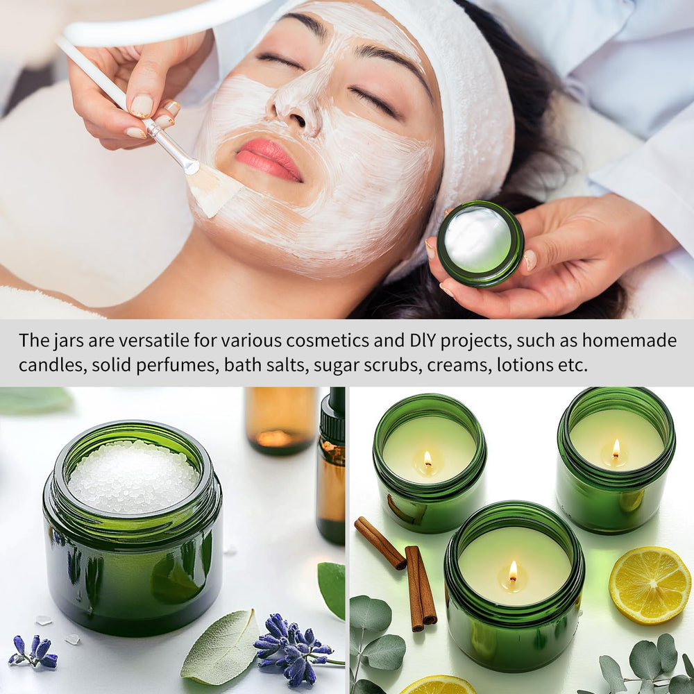 KEYWING UV-protected green glass emphasizes sunlight shielding for product freshness.