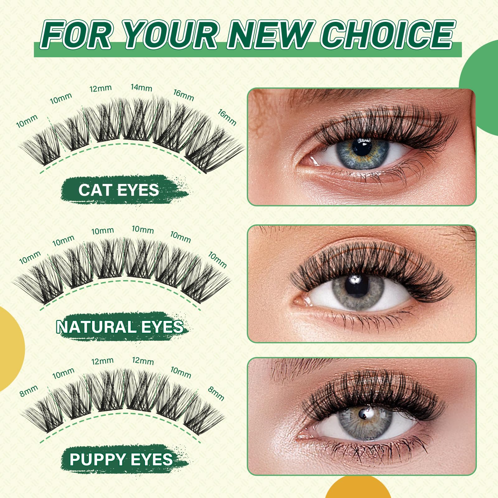 KEYYOU bond and lock lash adhesive close-up highlights quick set and long-lasting hold.