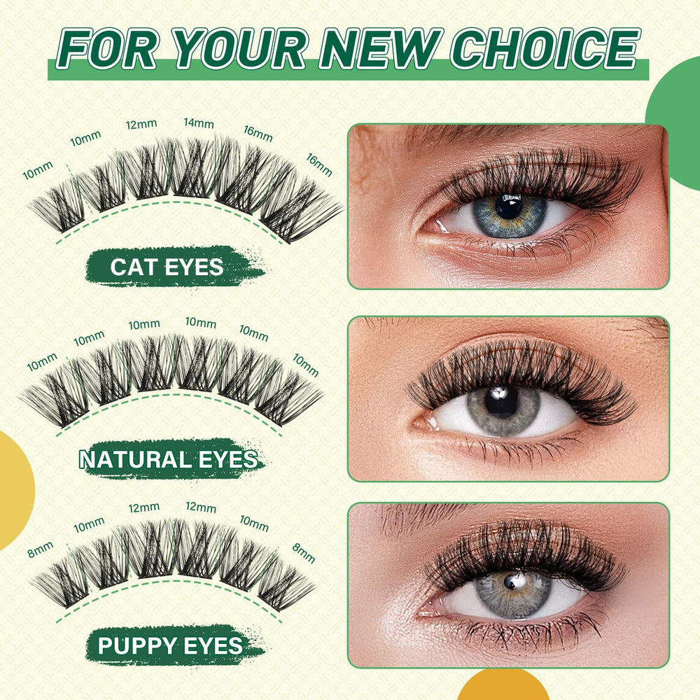 KEYYOU bond and lock lash adhesive close-up highlights quick set and long-lasting hold.