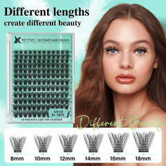 KEYYOU lash bond and seal bottle for secure, long-lasting adhesion.