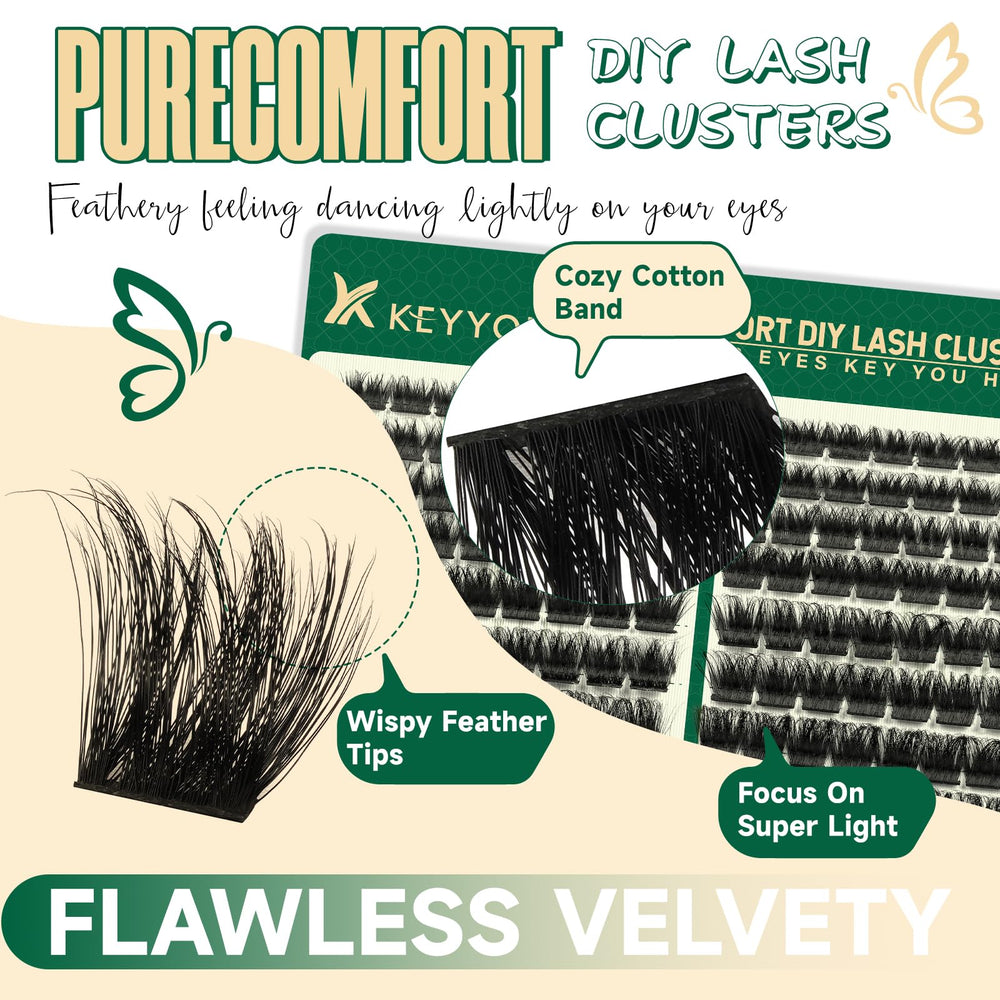 KEYYOU-lash-applicator-tool ergonomic tool for precise placement during DIY lash extensions.