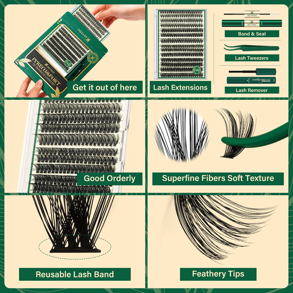 KEYYOU lash applicator for precise placement