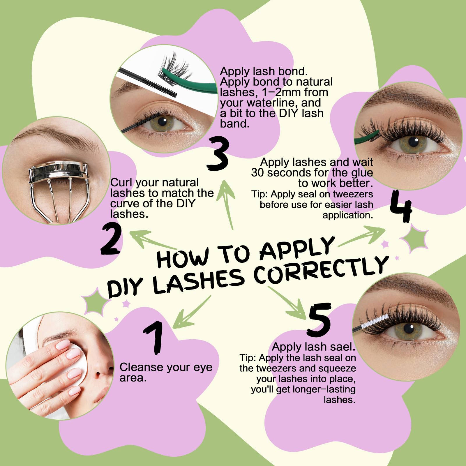 KEYYOU LASH assembled kit showcasing complete DIY lash extension solution
