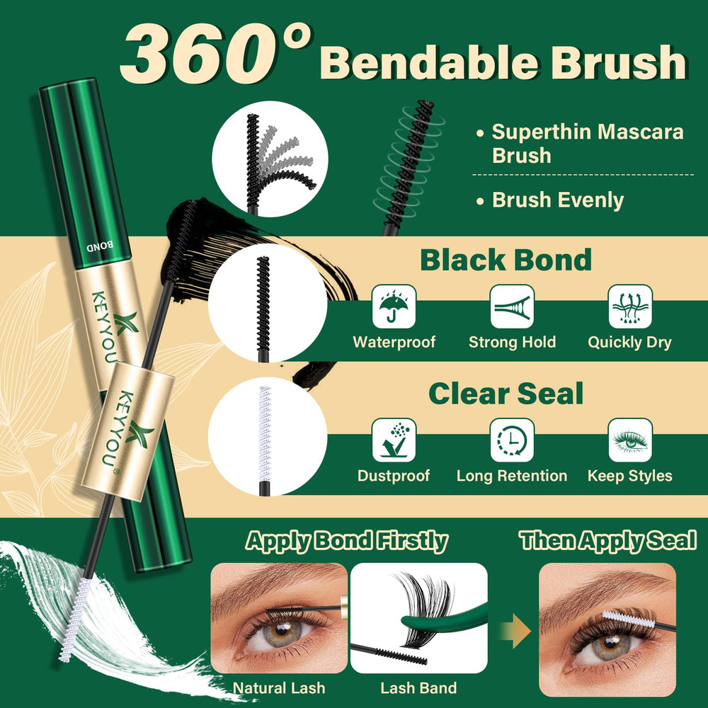KEYYOU lash remover for safe cluster removal
