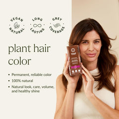 khadi henna-indigo plant pigments deliver natural color and even adhesion