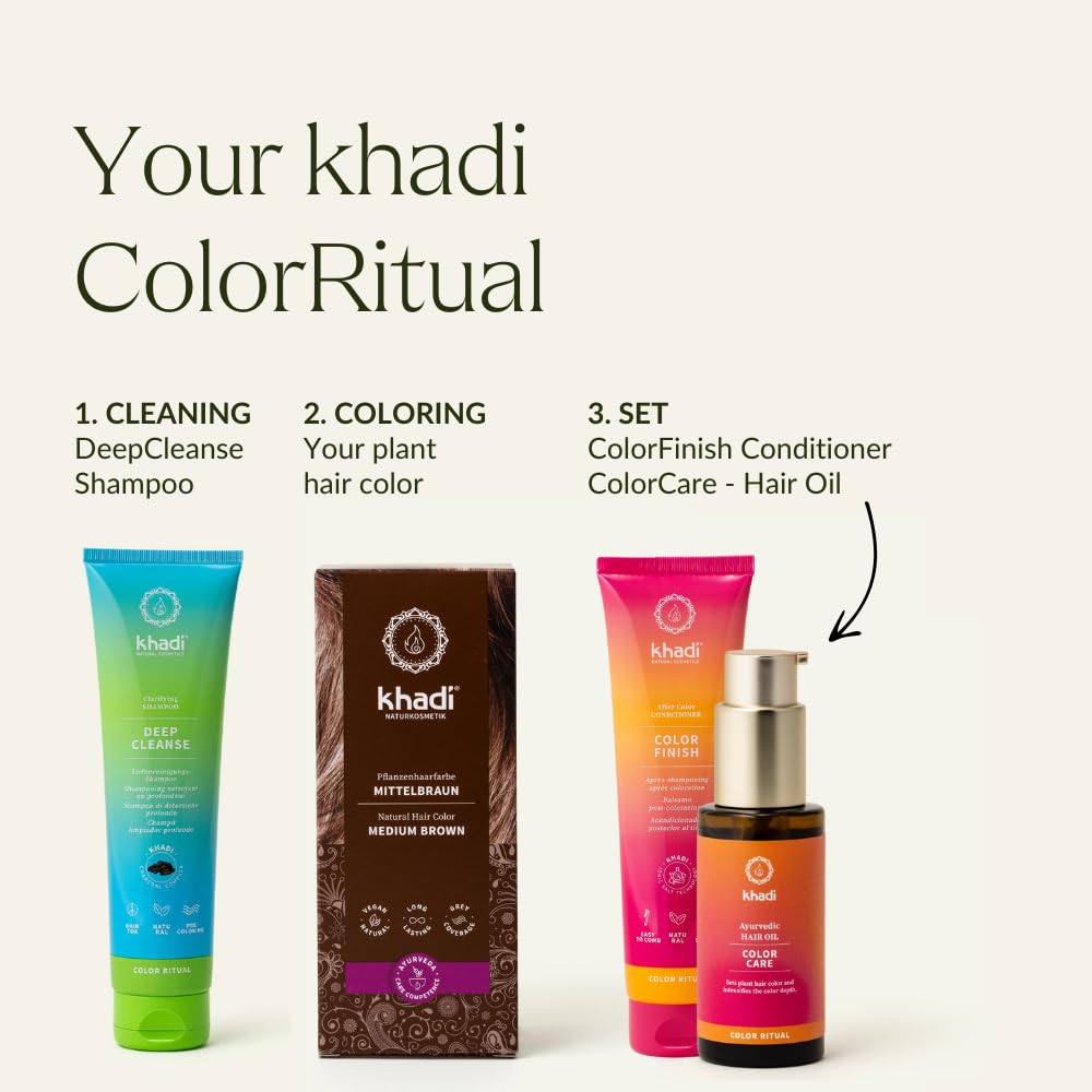 khadi medium brown grey-coverage result shows natural, lasting color