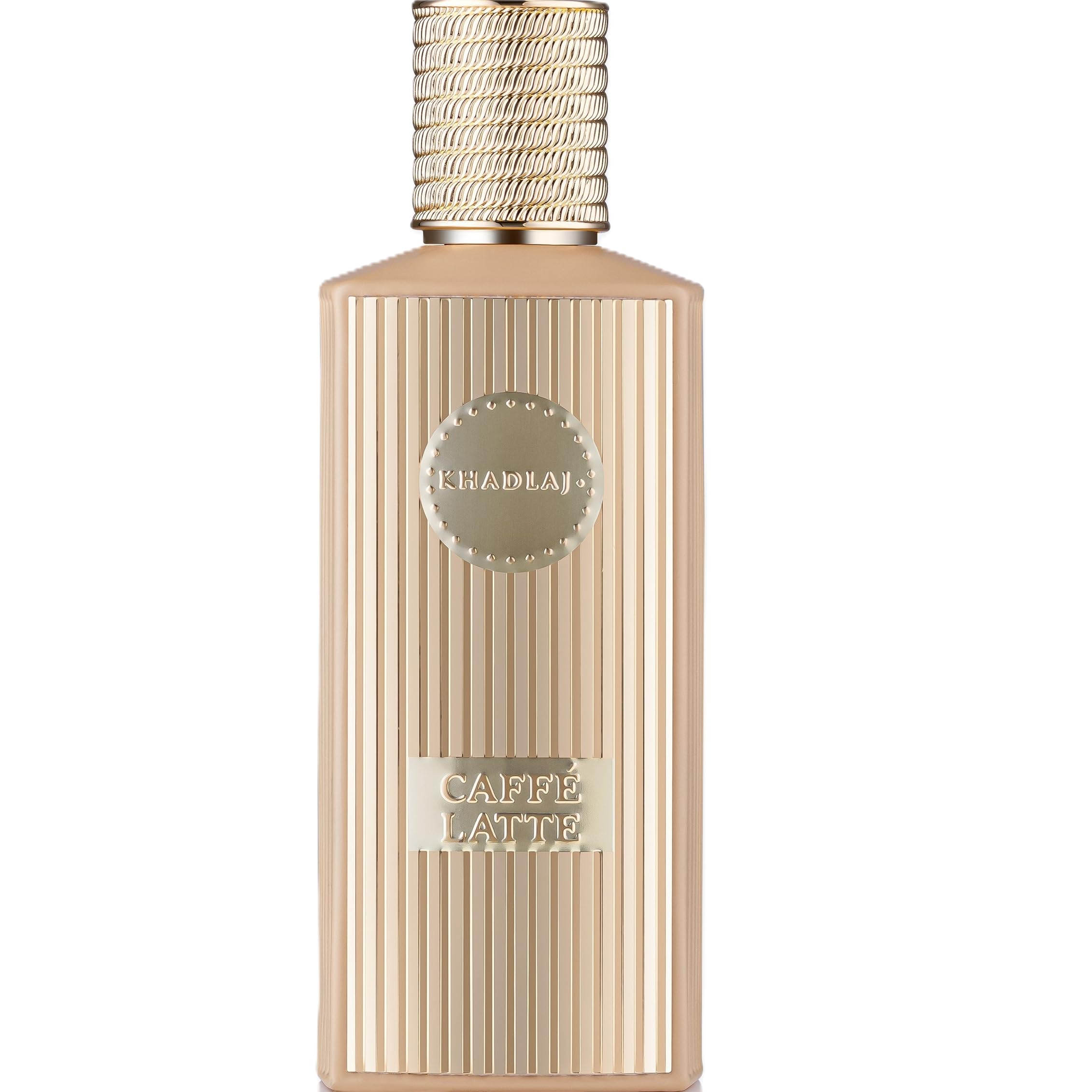 Khadlaj Caffe Latte bottle ready for evening wear and cozy coffee-inspired moments.
