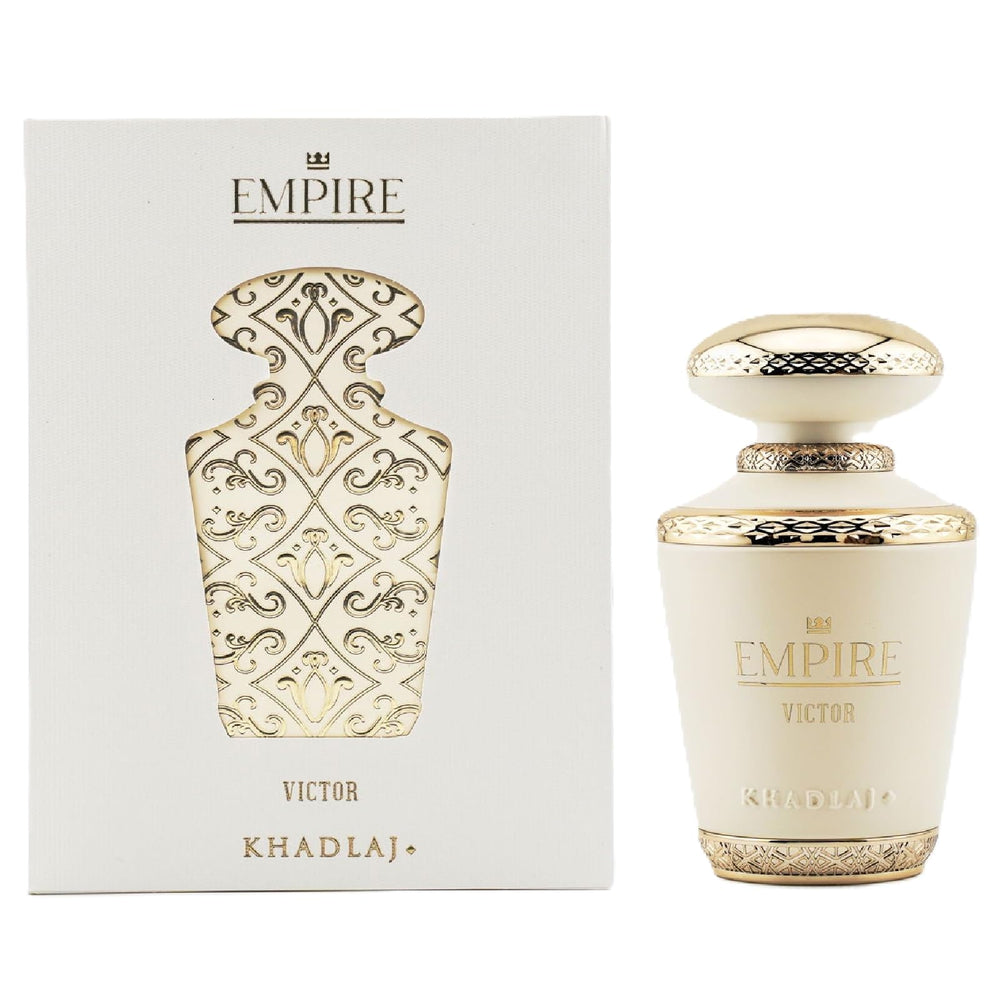 Khadlaj Empire Victor fragrance notes reveal a layered aroma for lasting allure.
