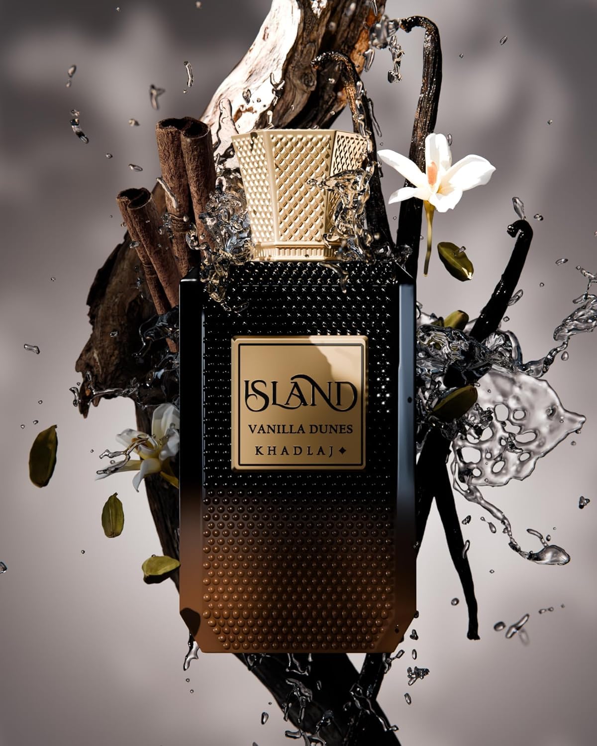 Khadlaj Island Vanilla Dunes box presentation, a refined gift option for men