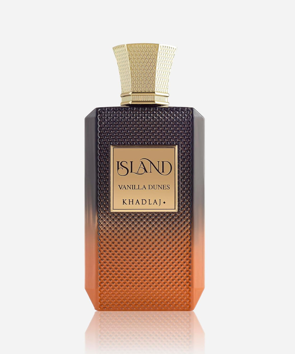 Khadlaj Island Vanilla Dunes worn on skin, showing long lasting projection and versatility