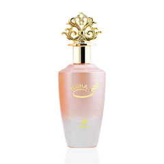 Khadlaj Nuha heart notes of jasmine and rose add floral depth.