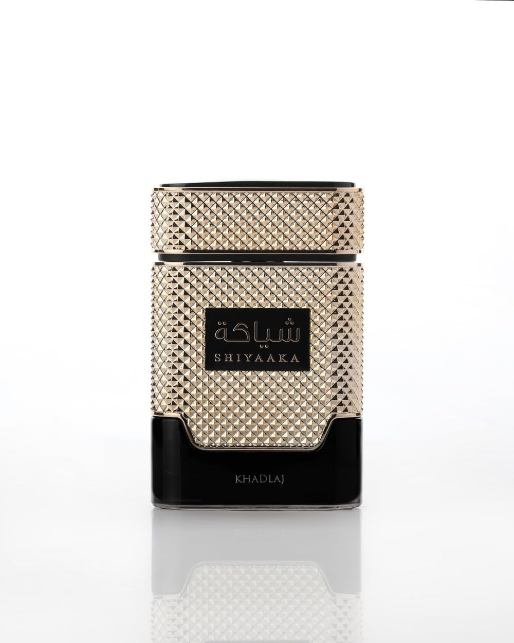 KHADLAJ SHIYAAKA GOLD amber-sandalwood base illustrating warm, sophisticated foundation