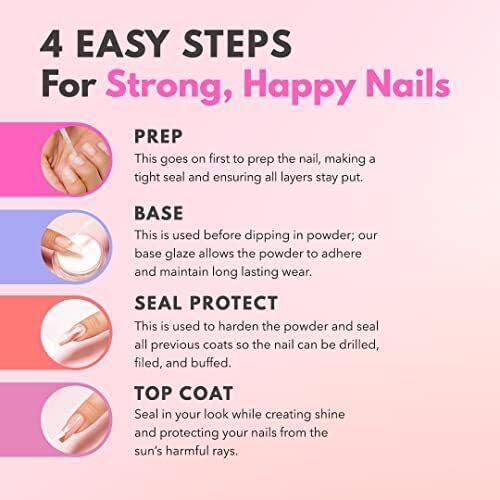 Kiara Sky Seal Protect bottle seals tips for long-lasting wear and gloss.