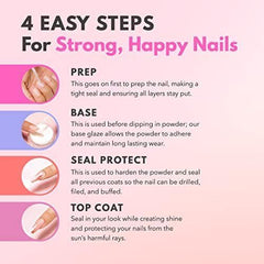 Kiara Sky Seal Protect bottle seals tips for long-lasting wear and gloss.