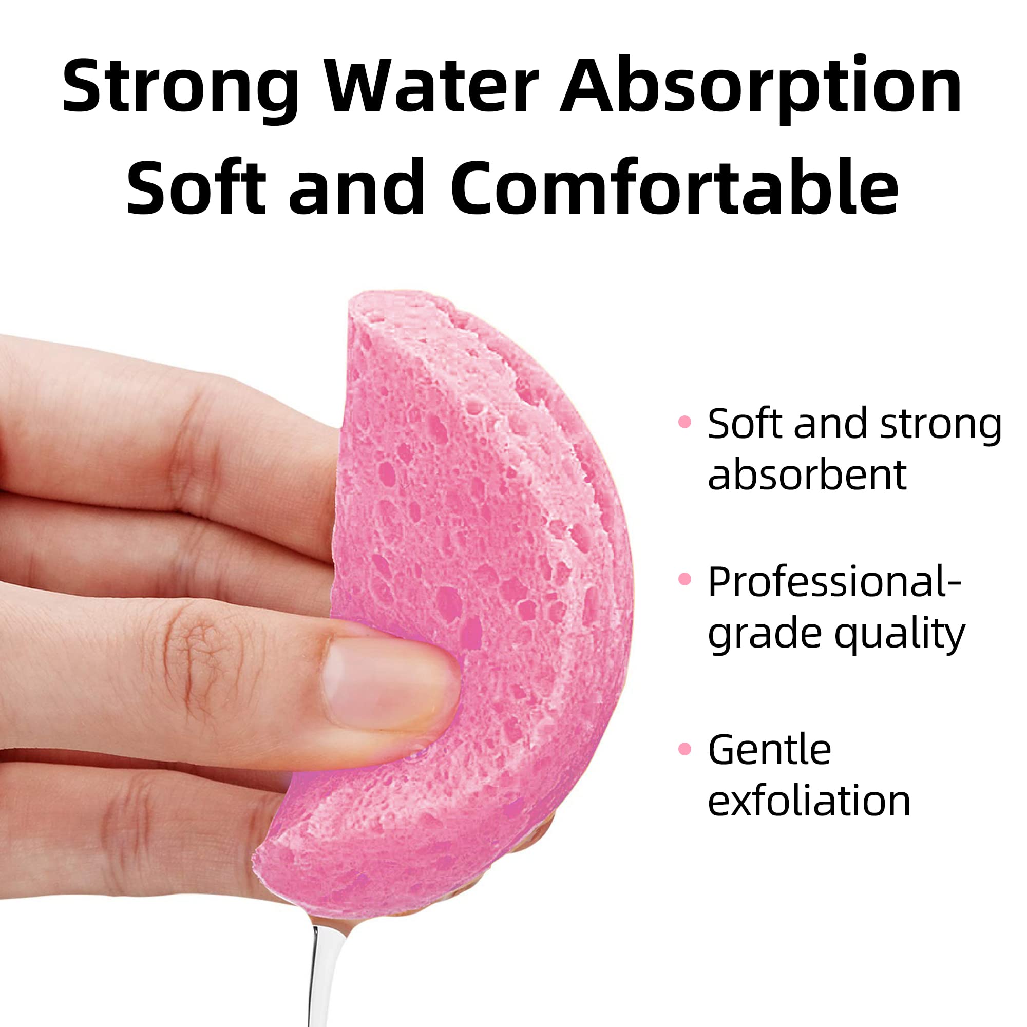 Kickleen sponges are travel-friendly and reusable for on-the-go cleansing routines.