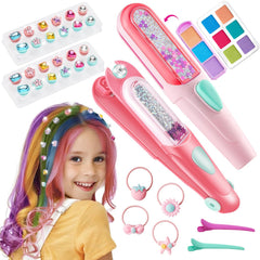 Kidzkube hair chalk blue for vivid, washable color on playful styling