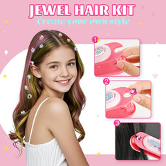 Kidzkube hair chalk lake blue creates icy accents with easy removal