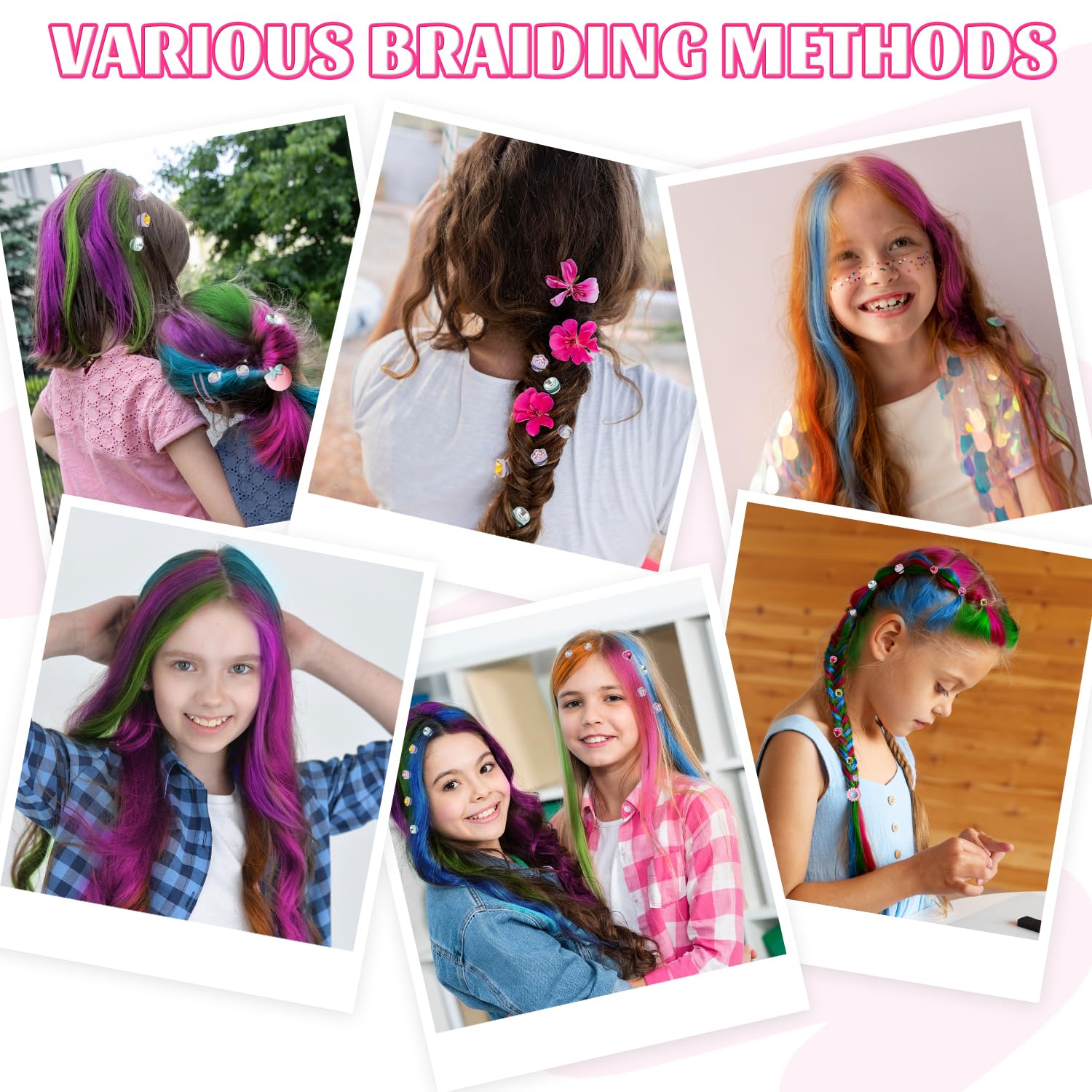 Kidzkube hair chalk red sparks bold, quick color moments