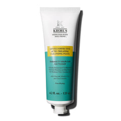 Kiehl's Acne-Treating Cleansing Paste jar with salicylic acid clears pores.