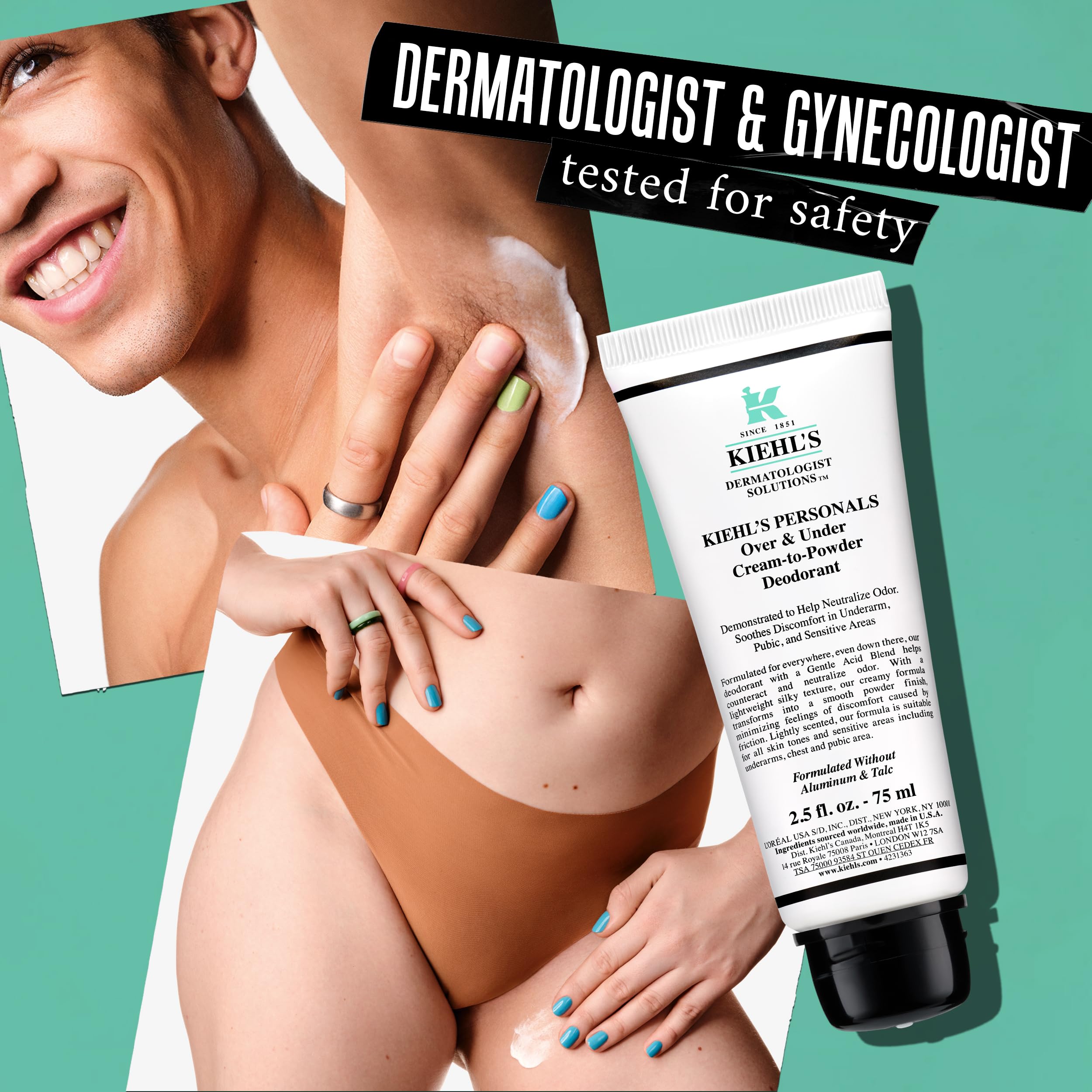 Unisex design suitable for both women and men with all-skin-types usage.