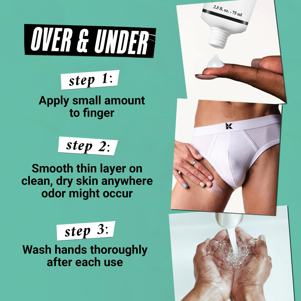 Aluminium-free formula shown, promoting a gentle, skin-conscious deodorant option.