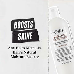 Kiehl's Amino Acid Conditioner ingredients highlight amino acids for nourishing moisture.