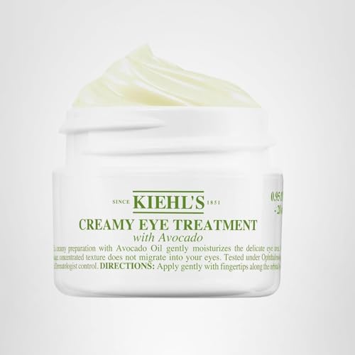 Kiehl's Avocado Eye Treatment uses caffeine to energize tired-looking eyes.