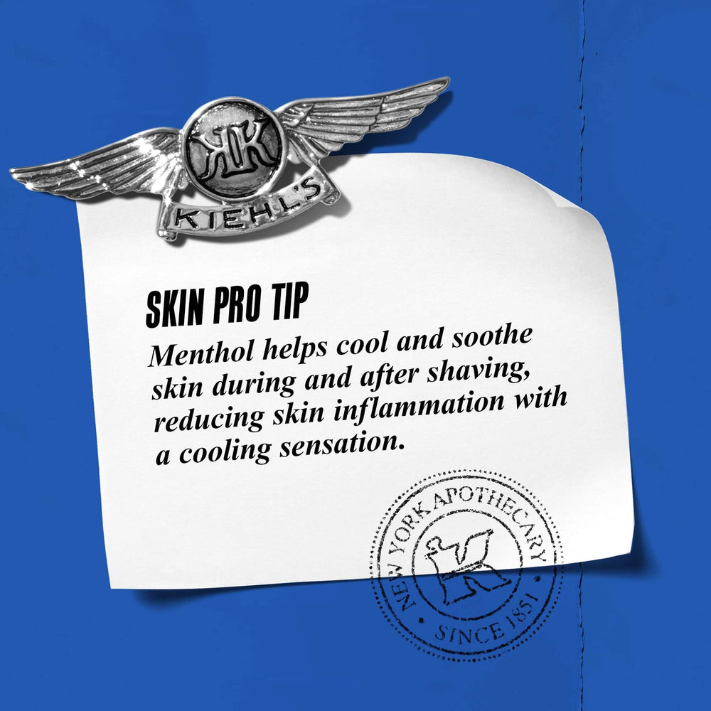Brand logo on premium packaging signals trusted grooming brand.