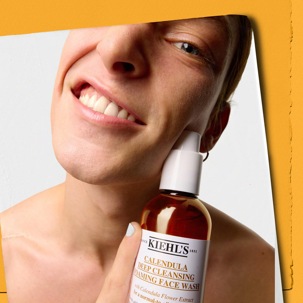 Kiehl's Calendula moisture-barrier boost highlights protective hydration for daily comfort.