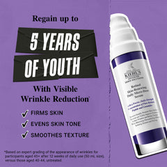 Kiehl's Ceramides-Peptides formula visual emphasizes barrier-supporting ingredients for resilient skin.